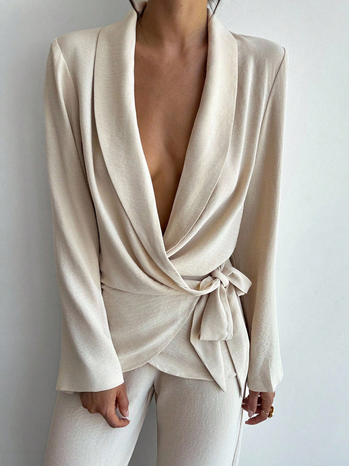 Costum SHEIN, portocaliu