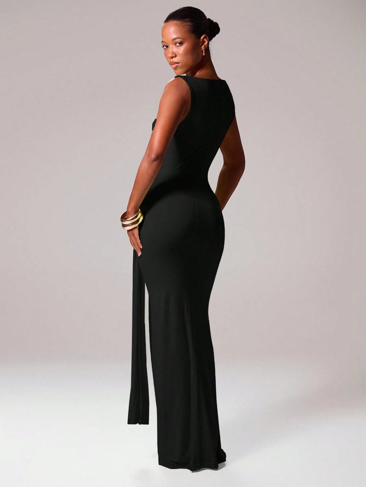 Rochie maxi SHEIN, negru
