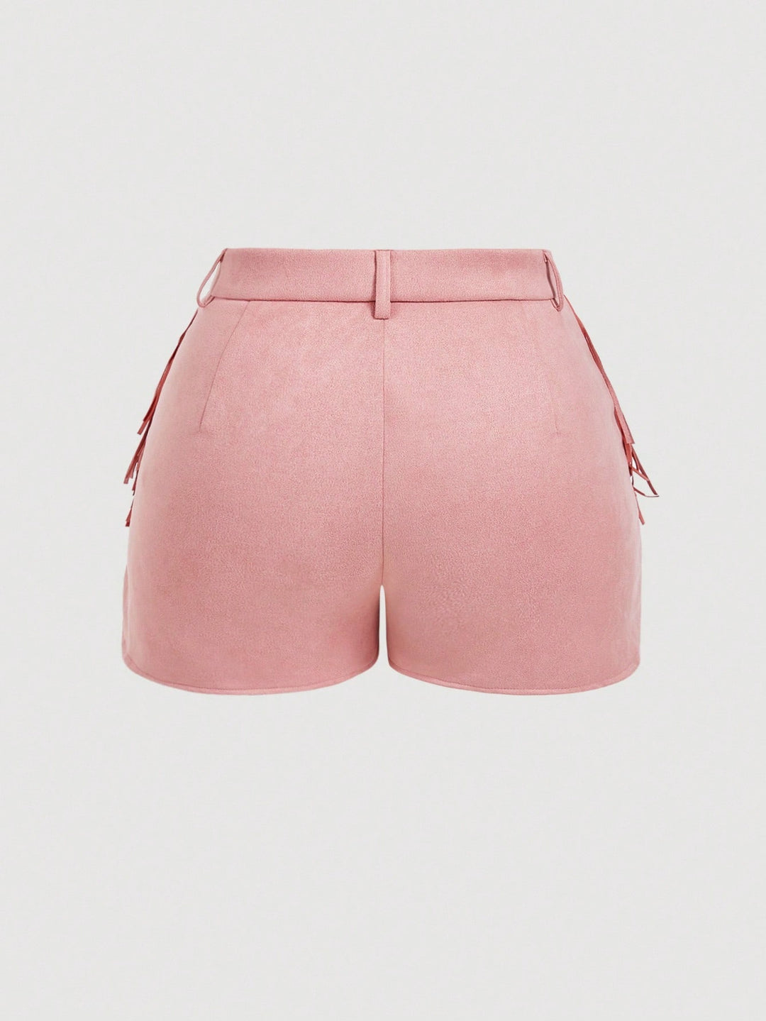 Pantaloni scurți Shein Curve+, roz