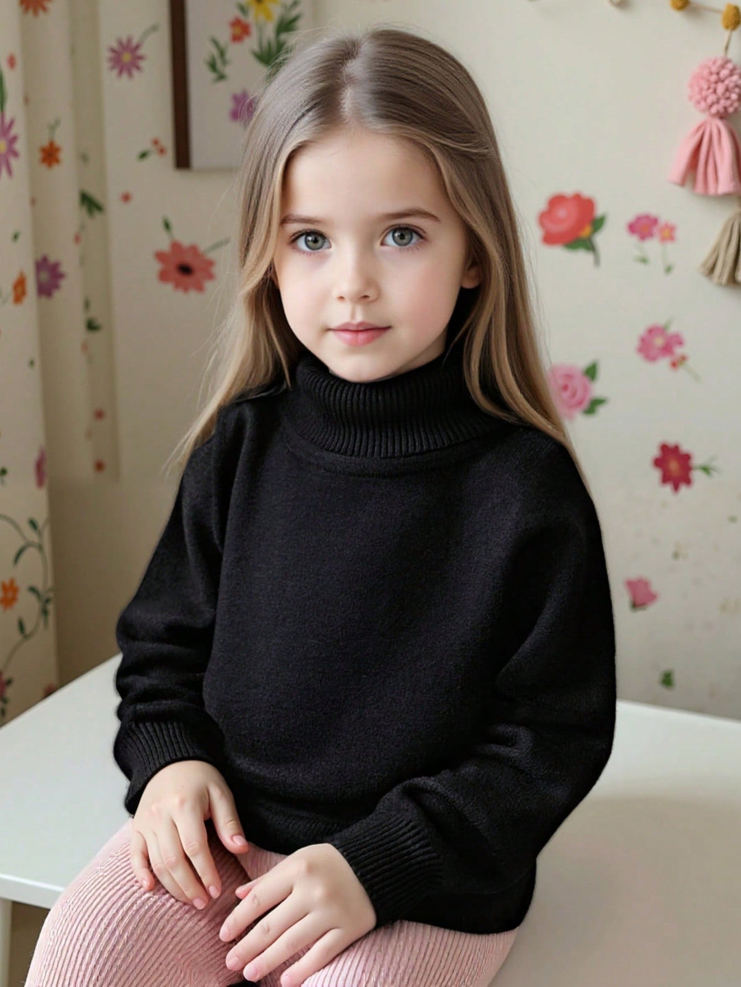 Pulover SHEIN, negru