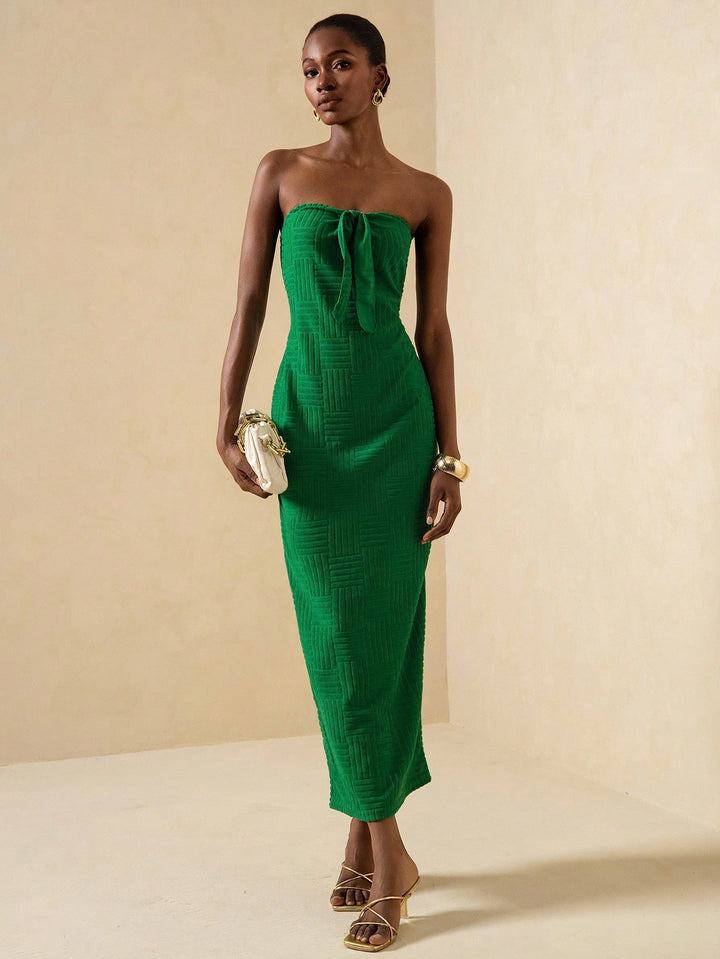 Rochie midi SHEIN, verde