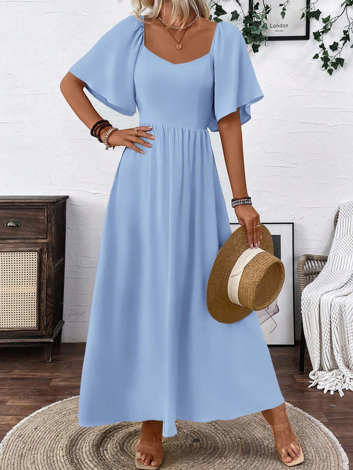 SHEIN maxi ruha, kék
