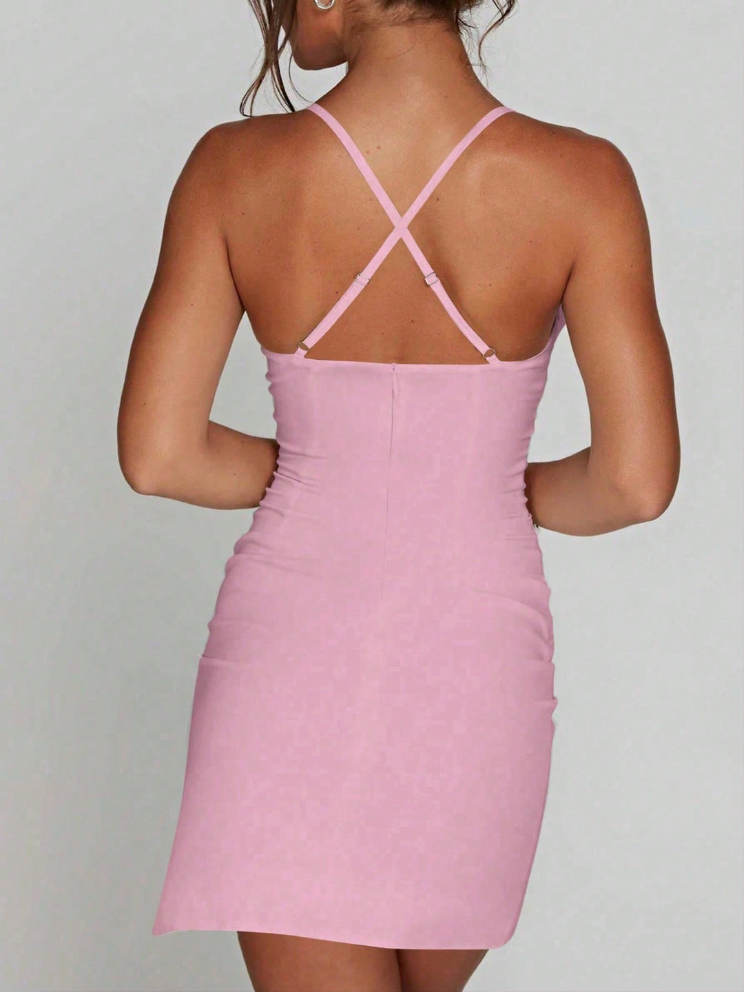 Rochie scurtă SHEIN, roz