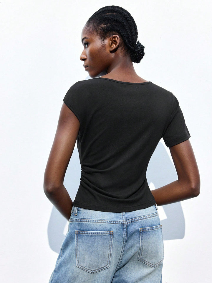 Top SHEIN, negru