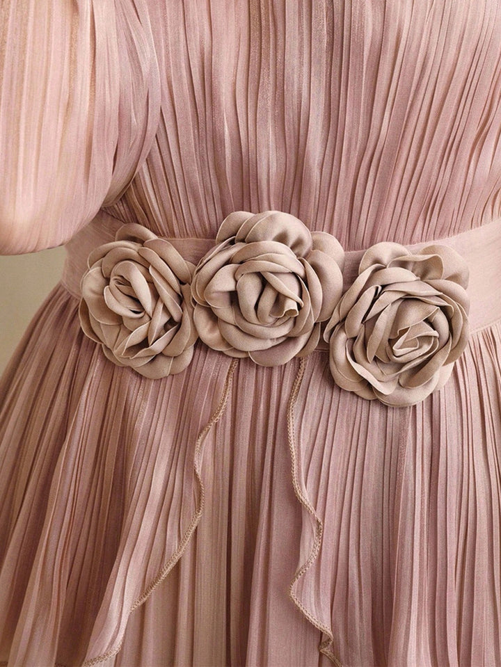 Rochie maxi SHEIN, vișiniu
