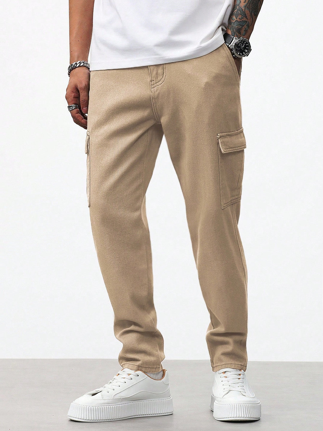Pantaloni SHEIN, bej