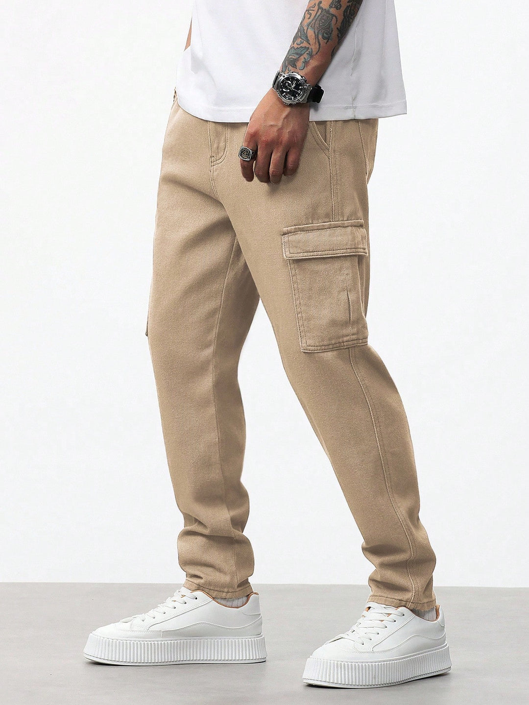 Pantaloni SHEIN, bej