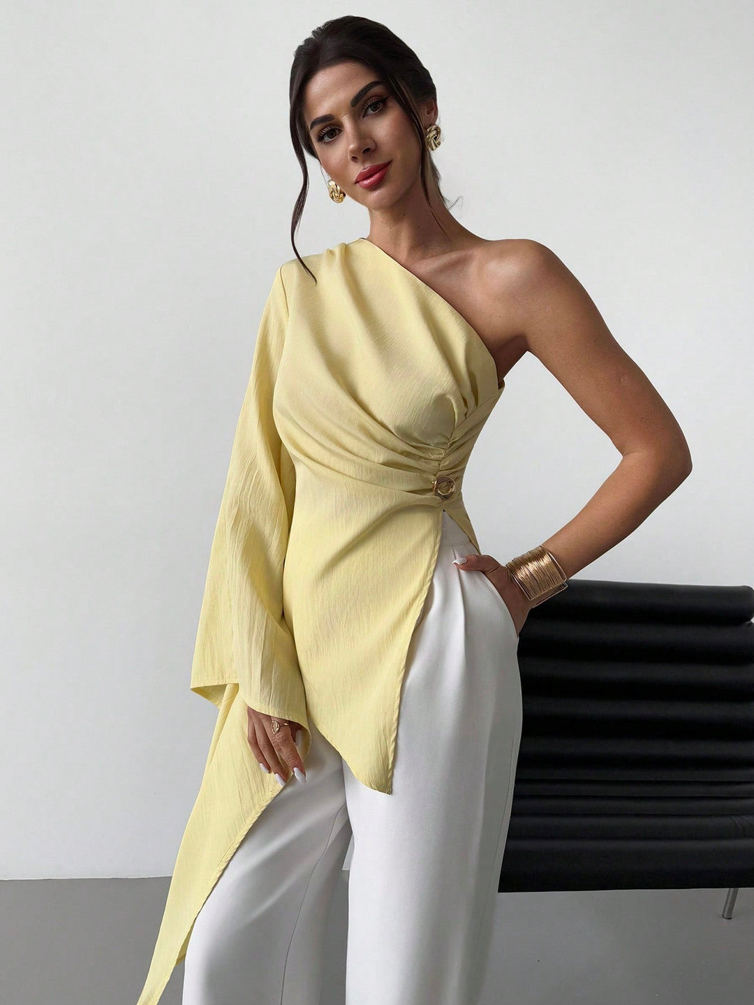 Bluza SHEIN, galben