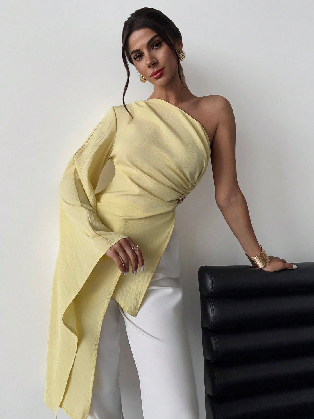 Bluza SHEIN, galben