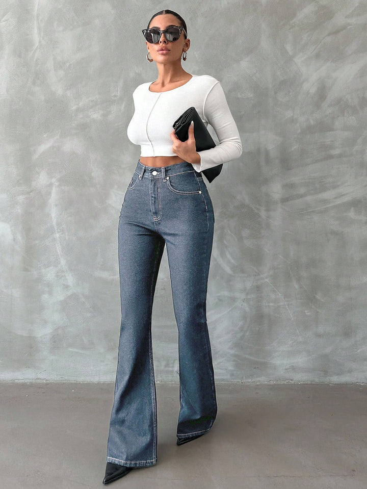 Jeans SHEIN, albastru