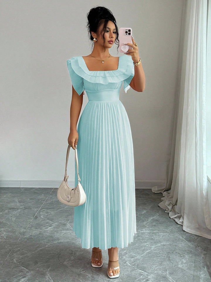 Rochie midi SHEIN, turcoaz