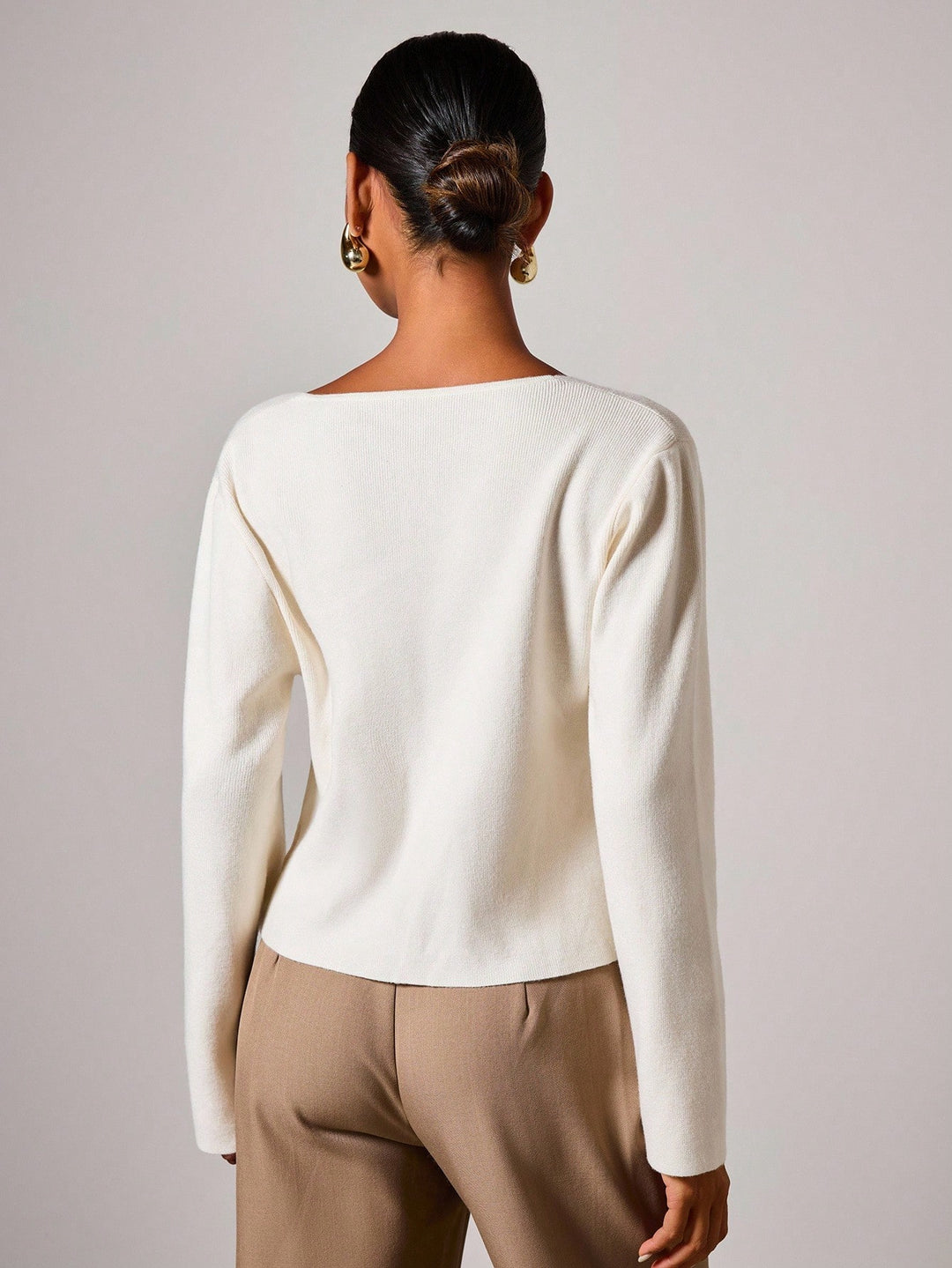 Cardigan SHEIN, crem