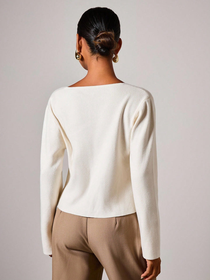 Cardigan SHEIN, crem
