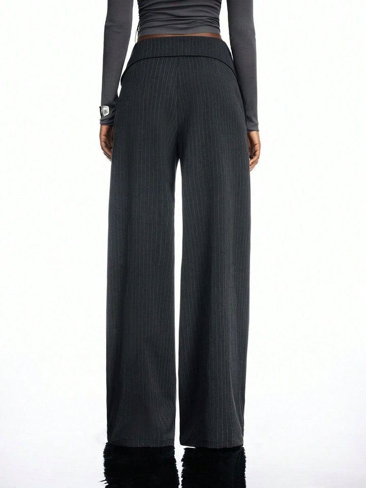 Pantalon de costum SHEIN, gri