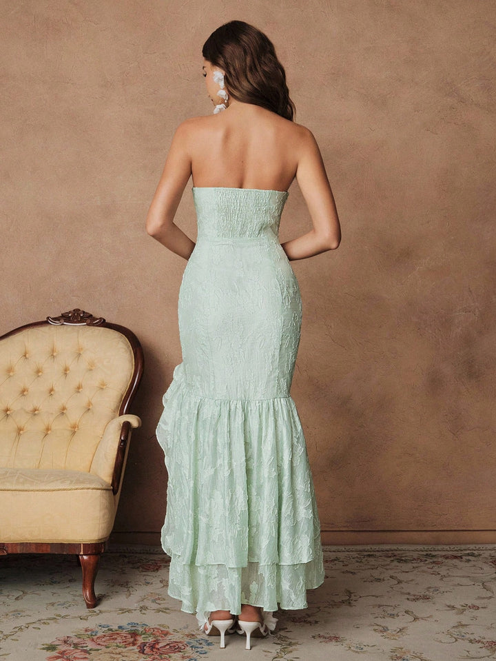 Rochie maxi SHEIN, verde