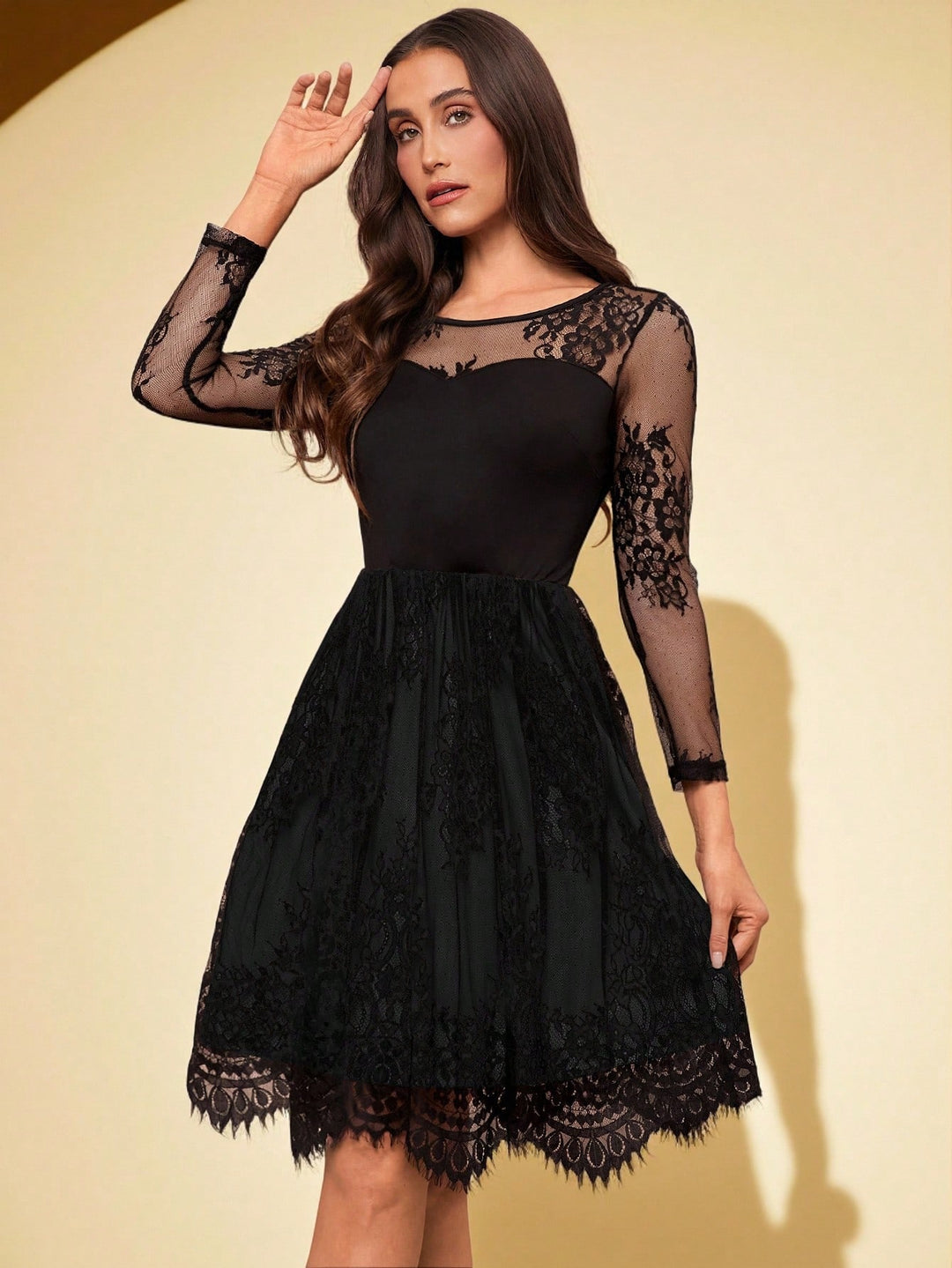 Rochie scurtă SHEIN, negru