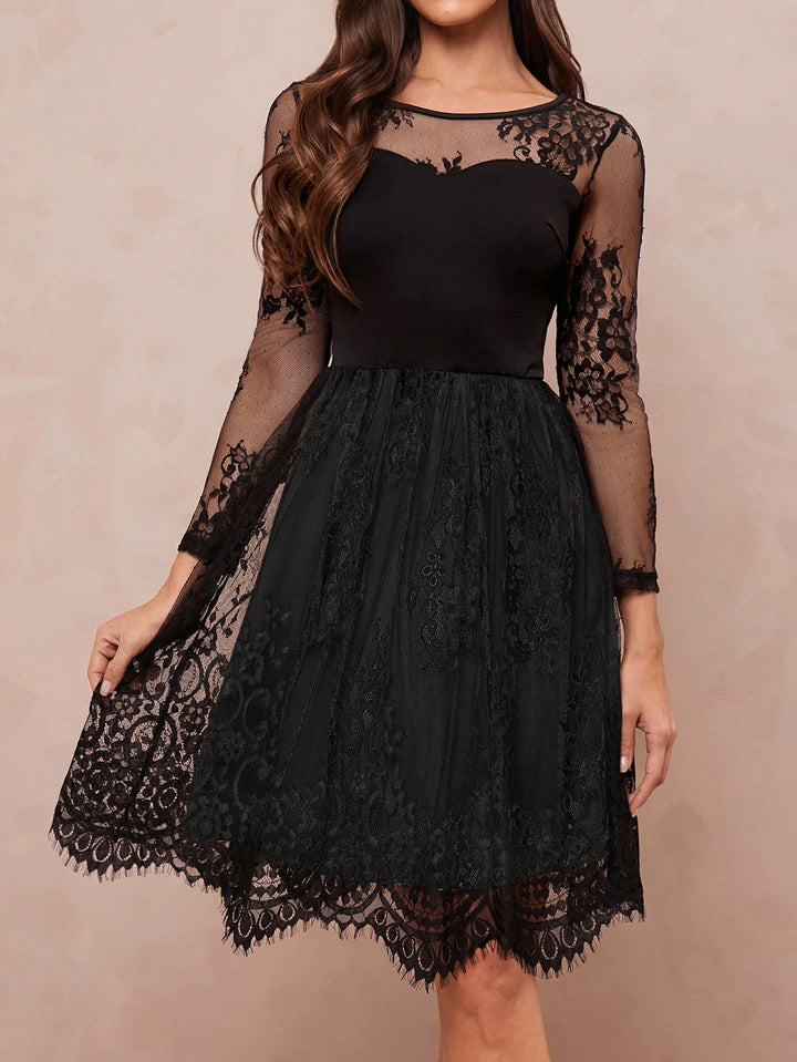 Rochie scurtă SHEIN, negru