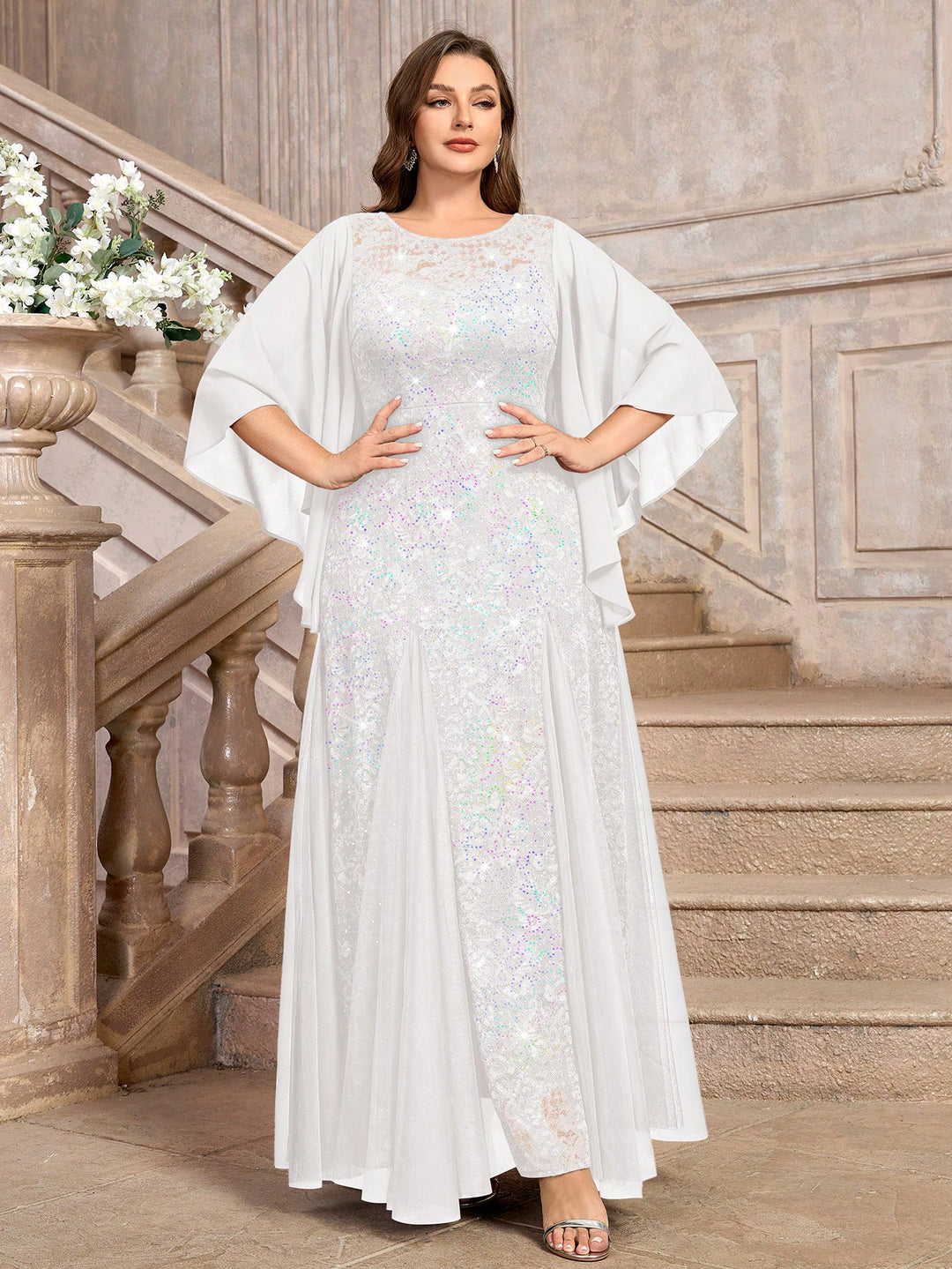 Rochie SHEIN, alb