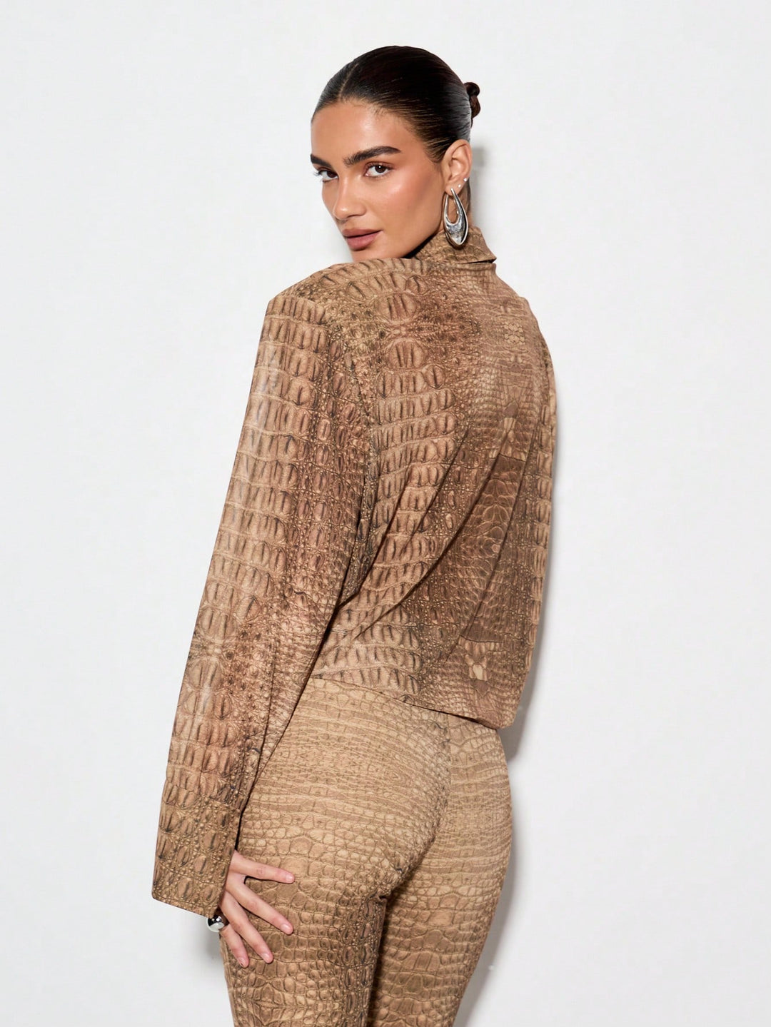 Cămașă tip body SHEIN, mix culori