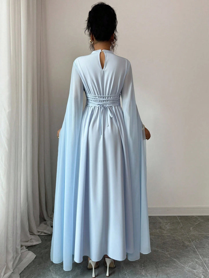 Shein maxi ruha, kék