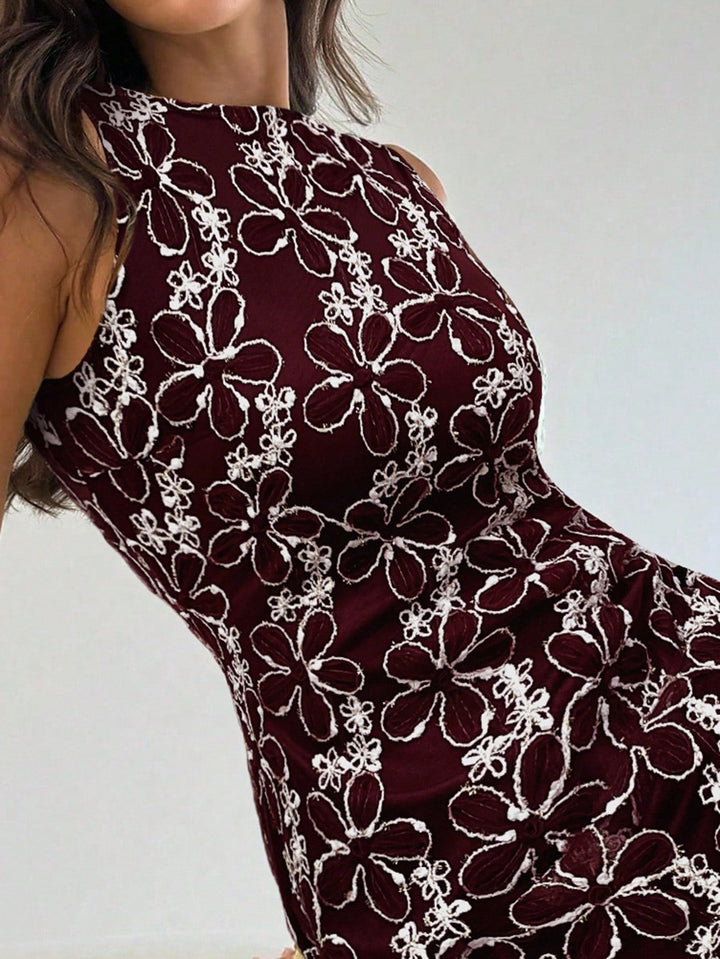 Rochie mini SHEIN, vișiniu