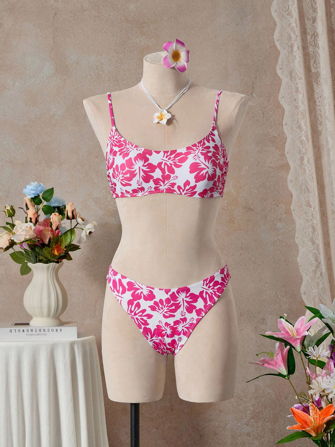 Costum de baie SHEIN, mix culori