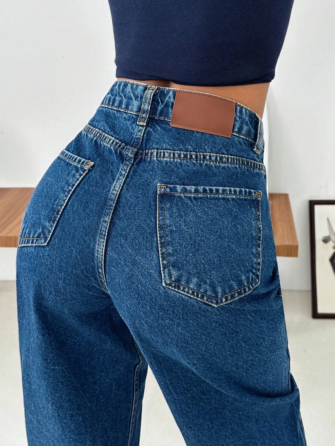 Jeans SHEIN, albastru