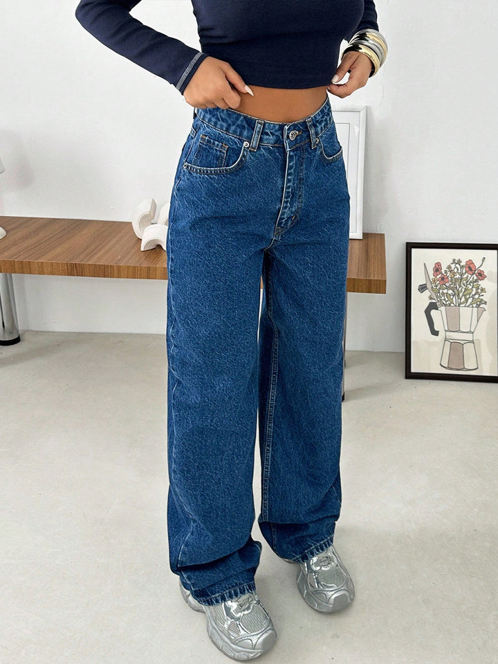 Jeans SHEIN, albastru