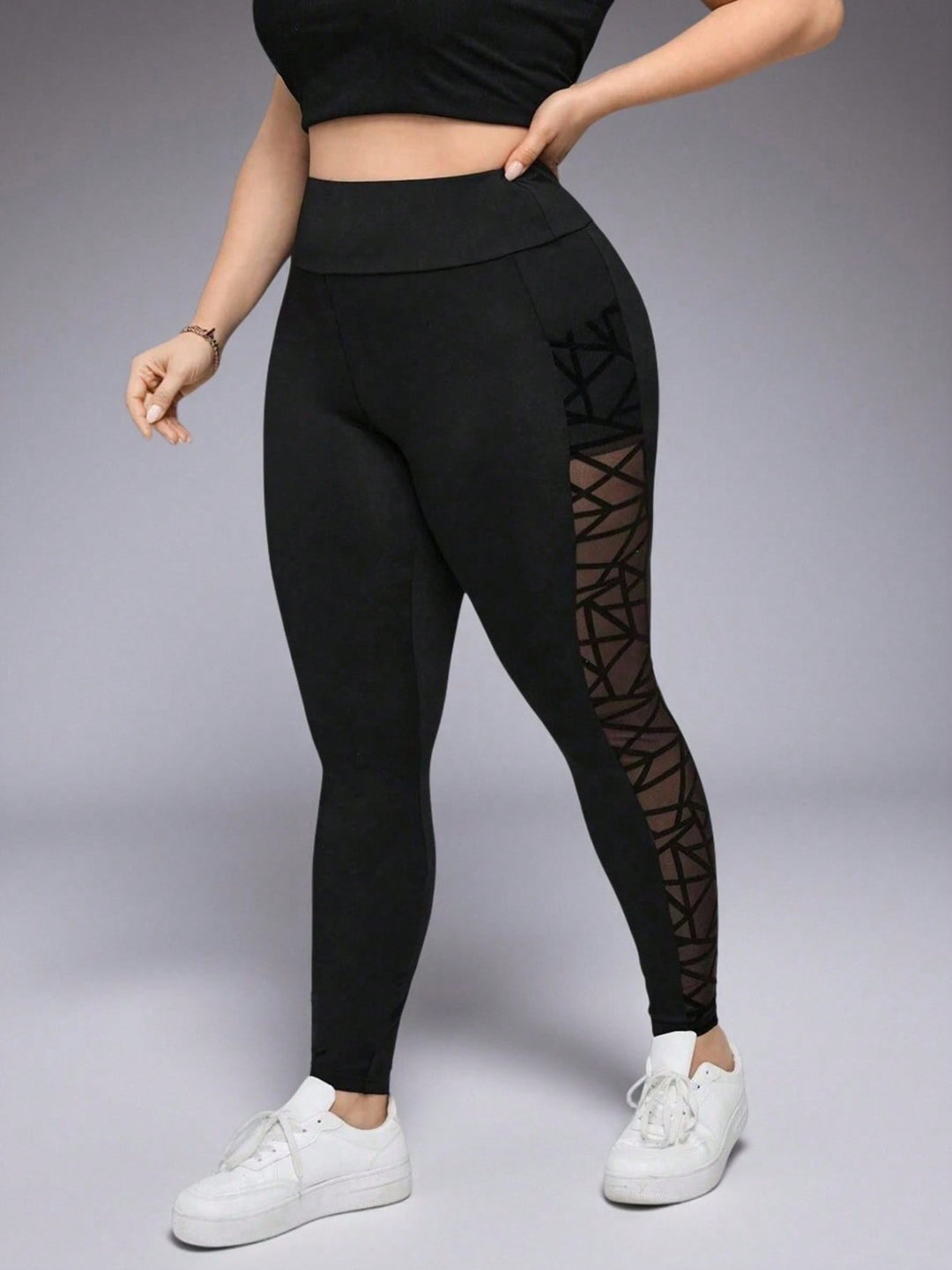 Colanti SHEIN, negru