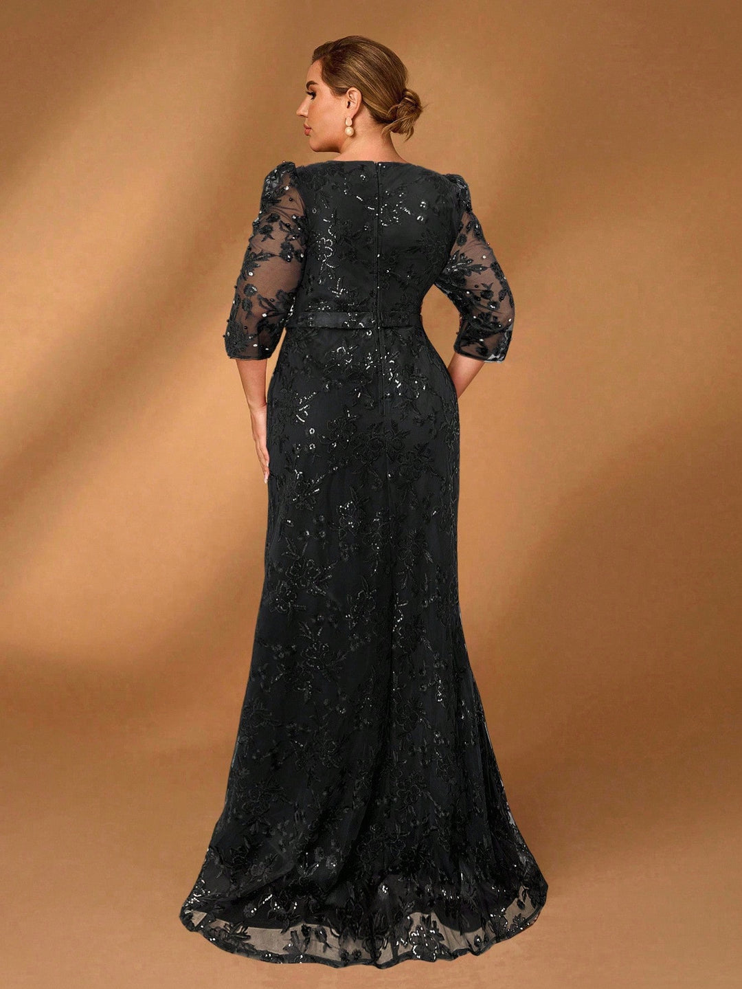 Rochie maxi SHEIN, negru