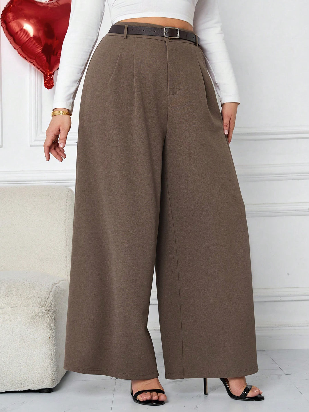 Pantaloni SHEIN, bej