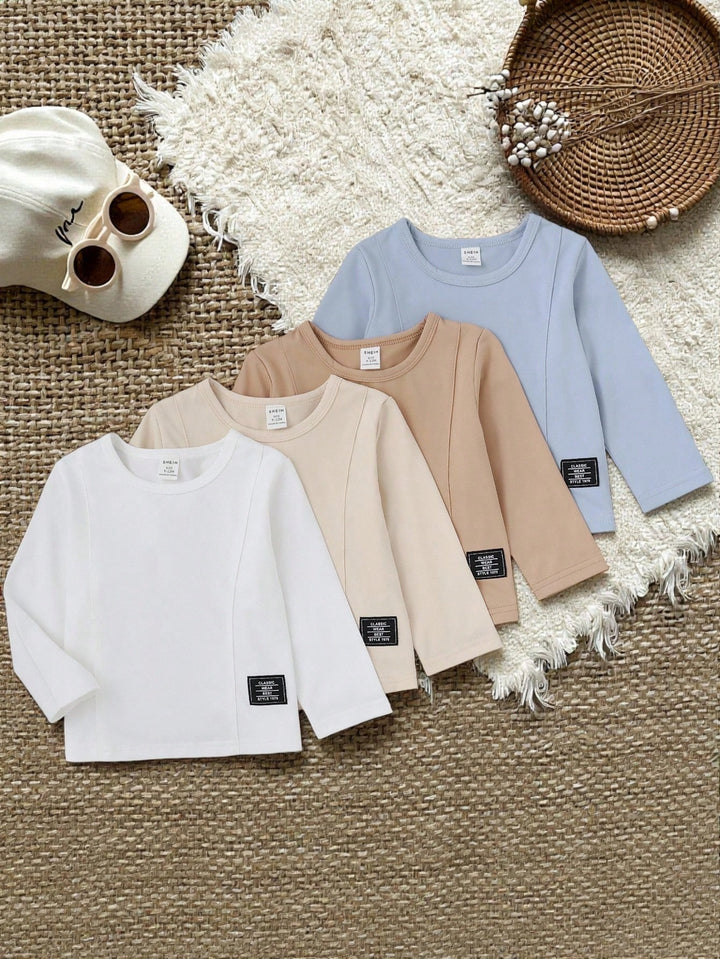 Tricou copil SHEIN, mix culori