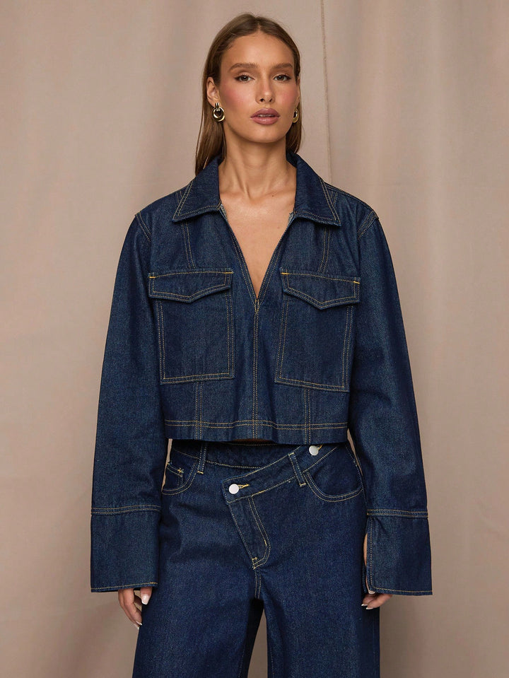 Top SHEIN, albastru