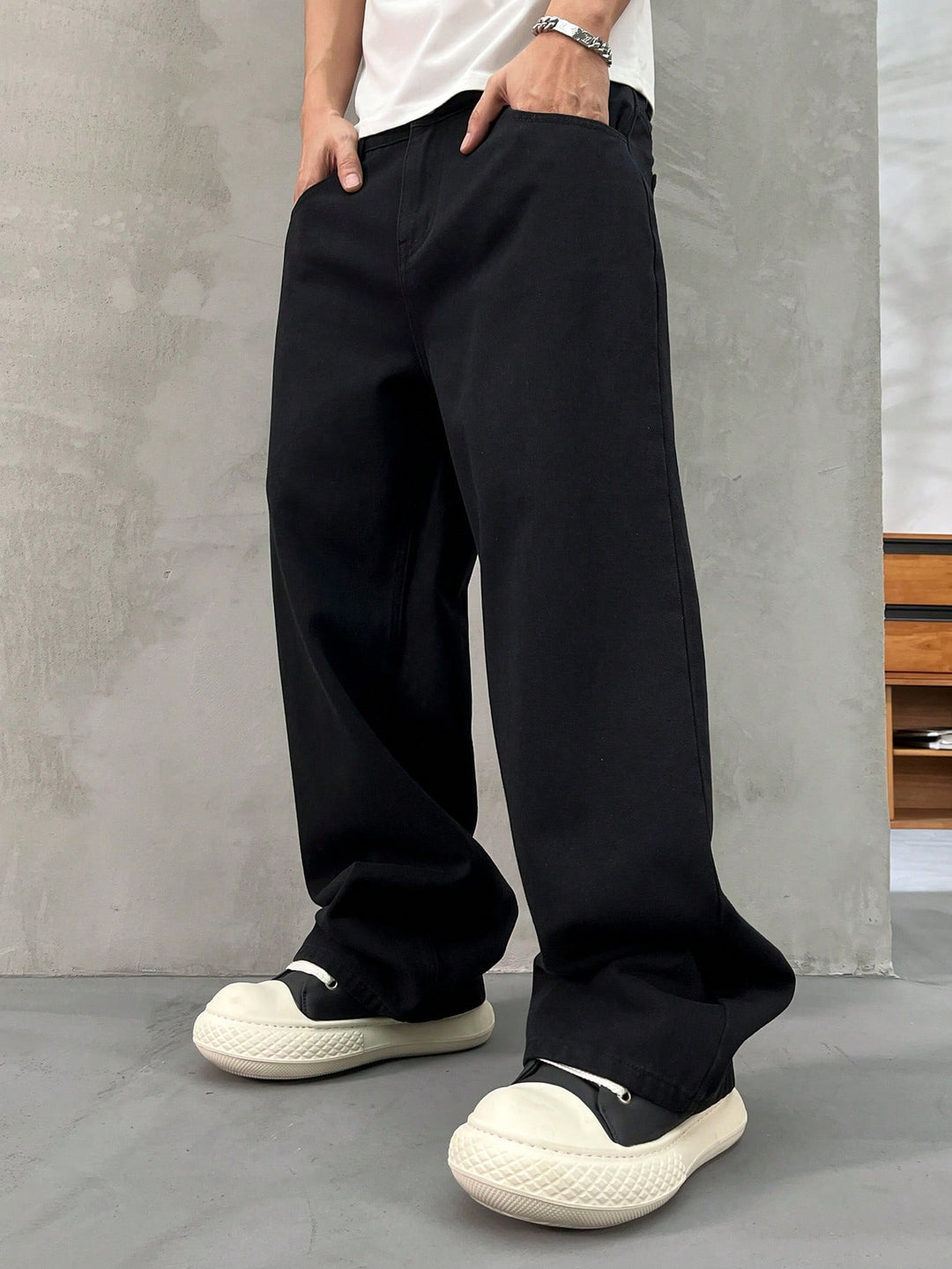 Jeans SHEIN, negru