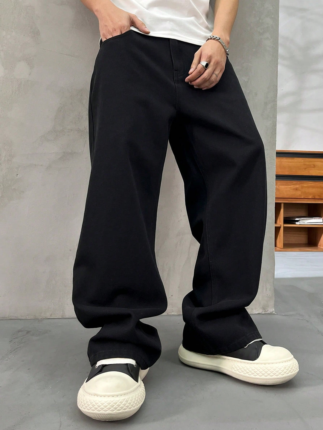 Jeans SHEIN, negru