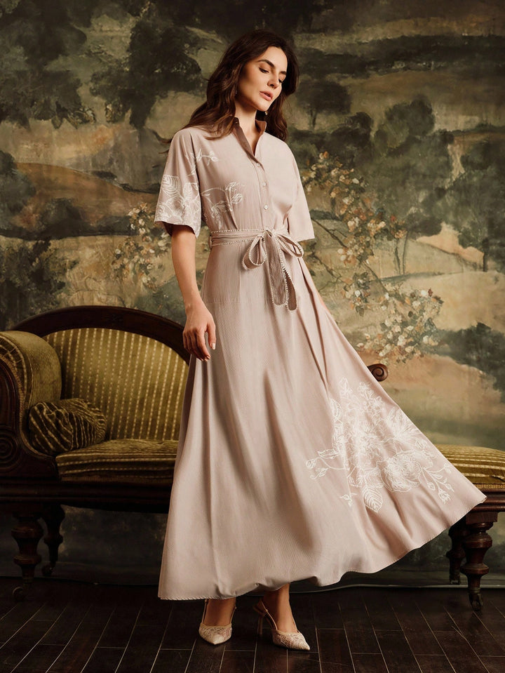 Rochie maxi SHEIN, vișiniu