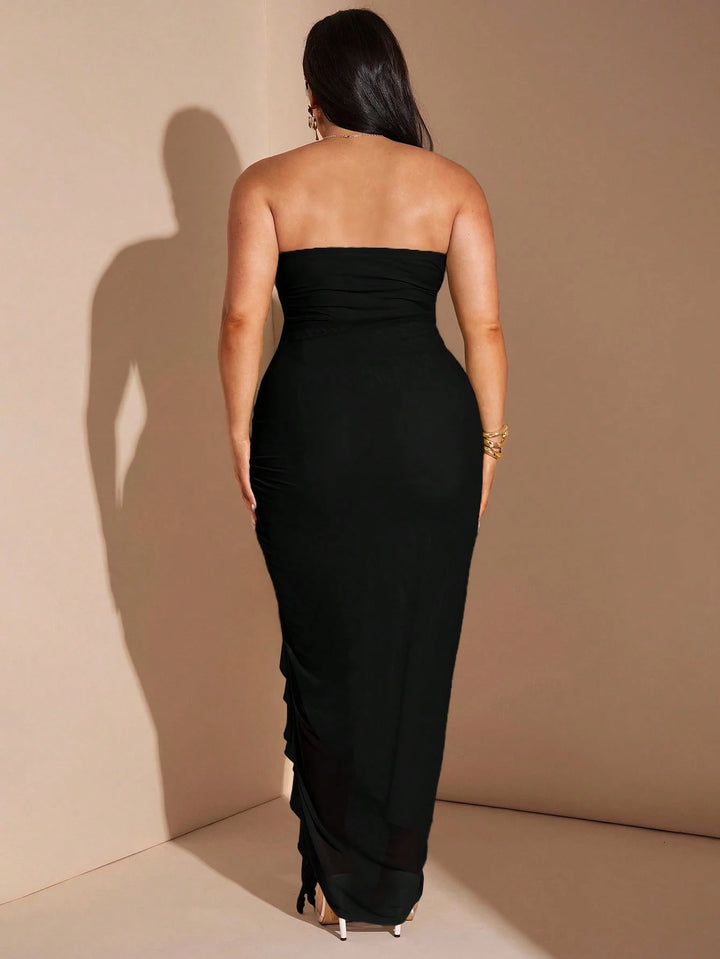 Rochie midi SHEIN, negru