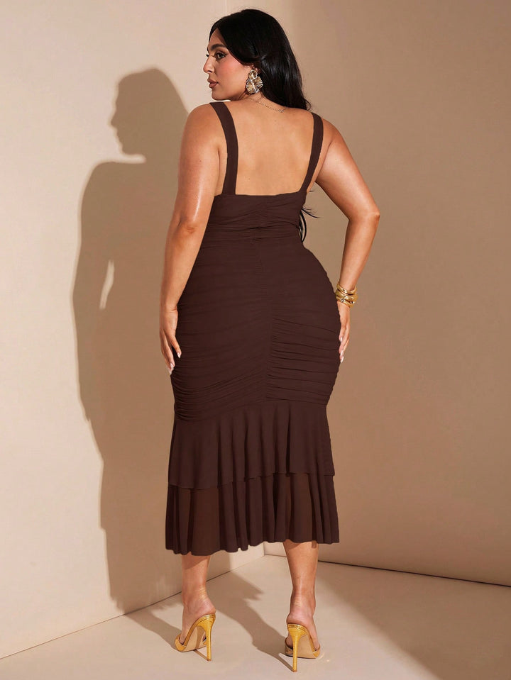 Rochie SHEIN, maro