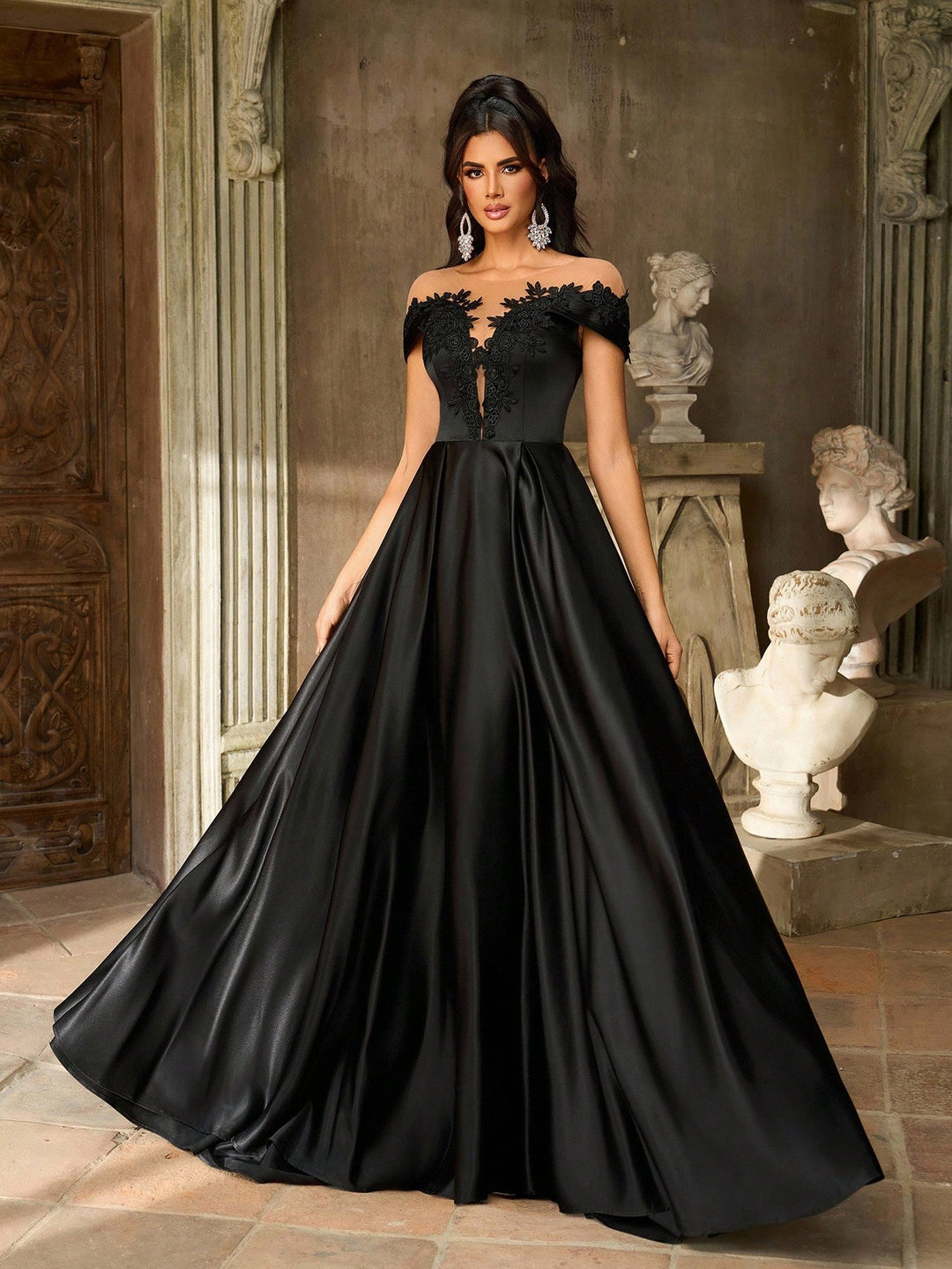 SHEIN ruha, fekete