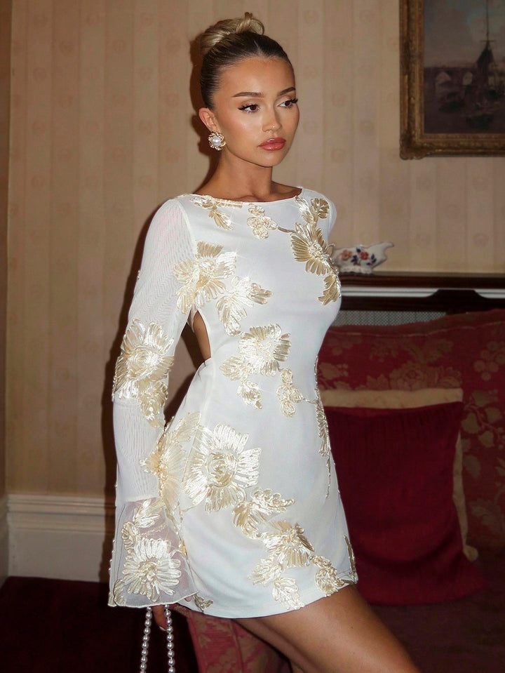 Rochie scurtă SHEIN, galben
