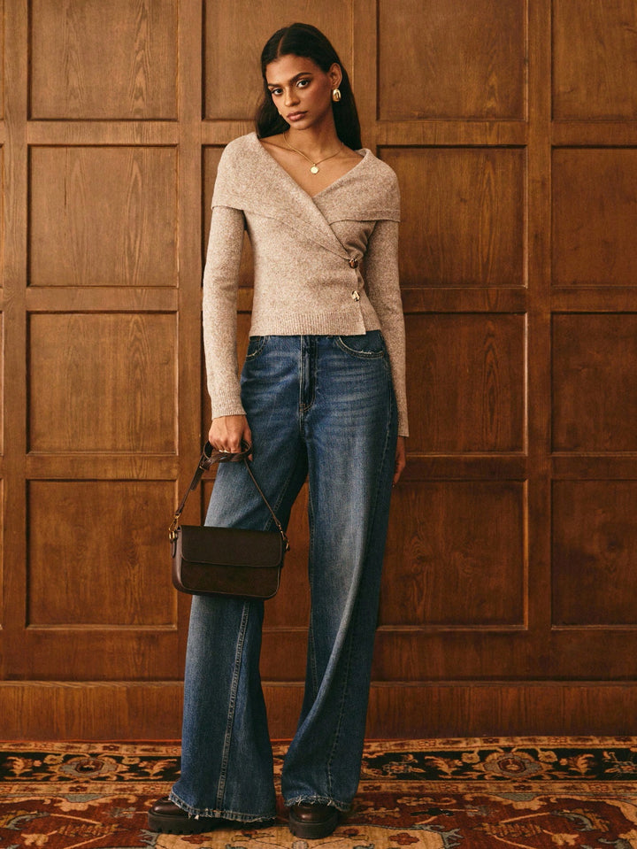 Cardigan SHEIN, kaki
