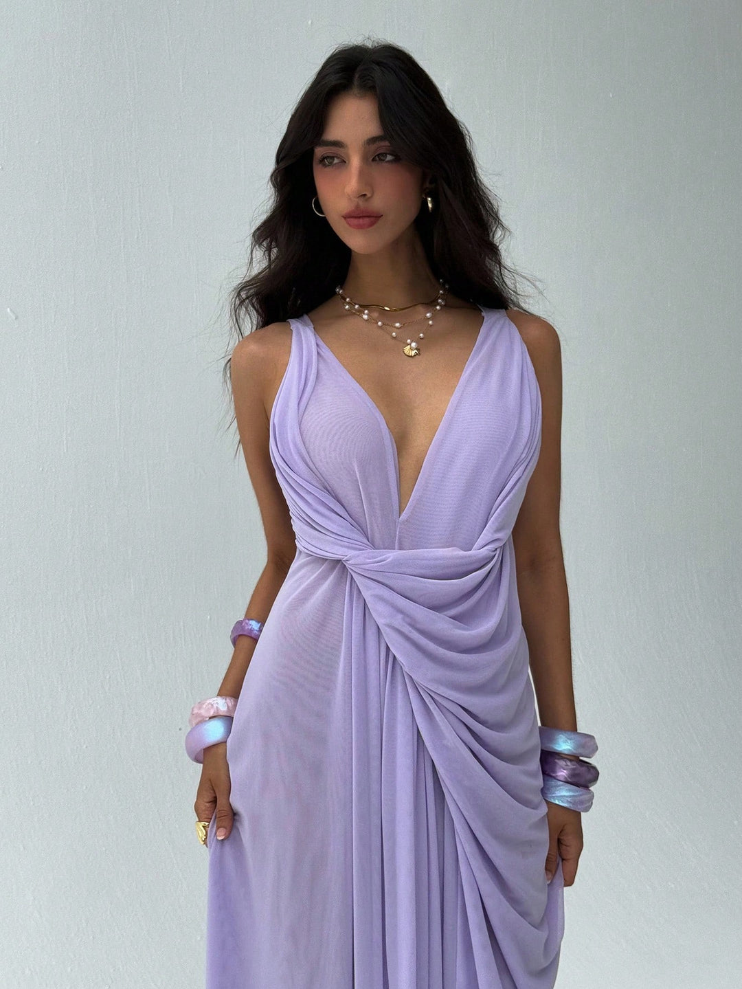 Rochie maxi SHEIN, mov