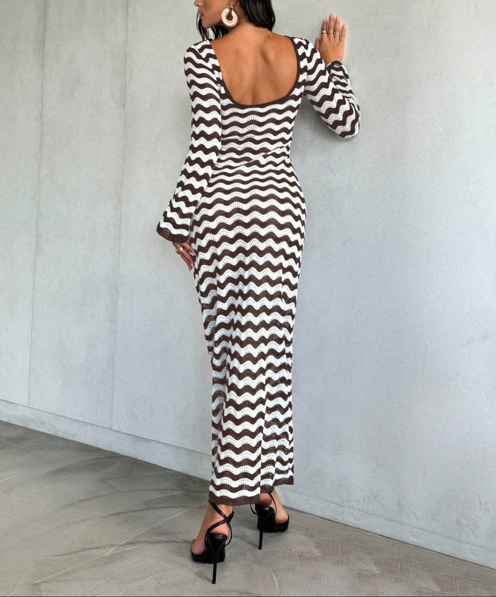 Rochie maxi Shein, mix culori