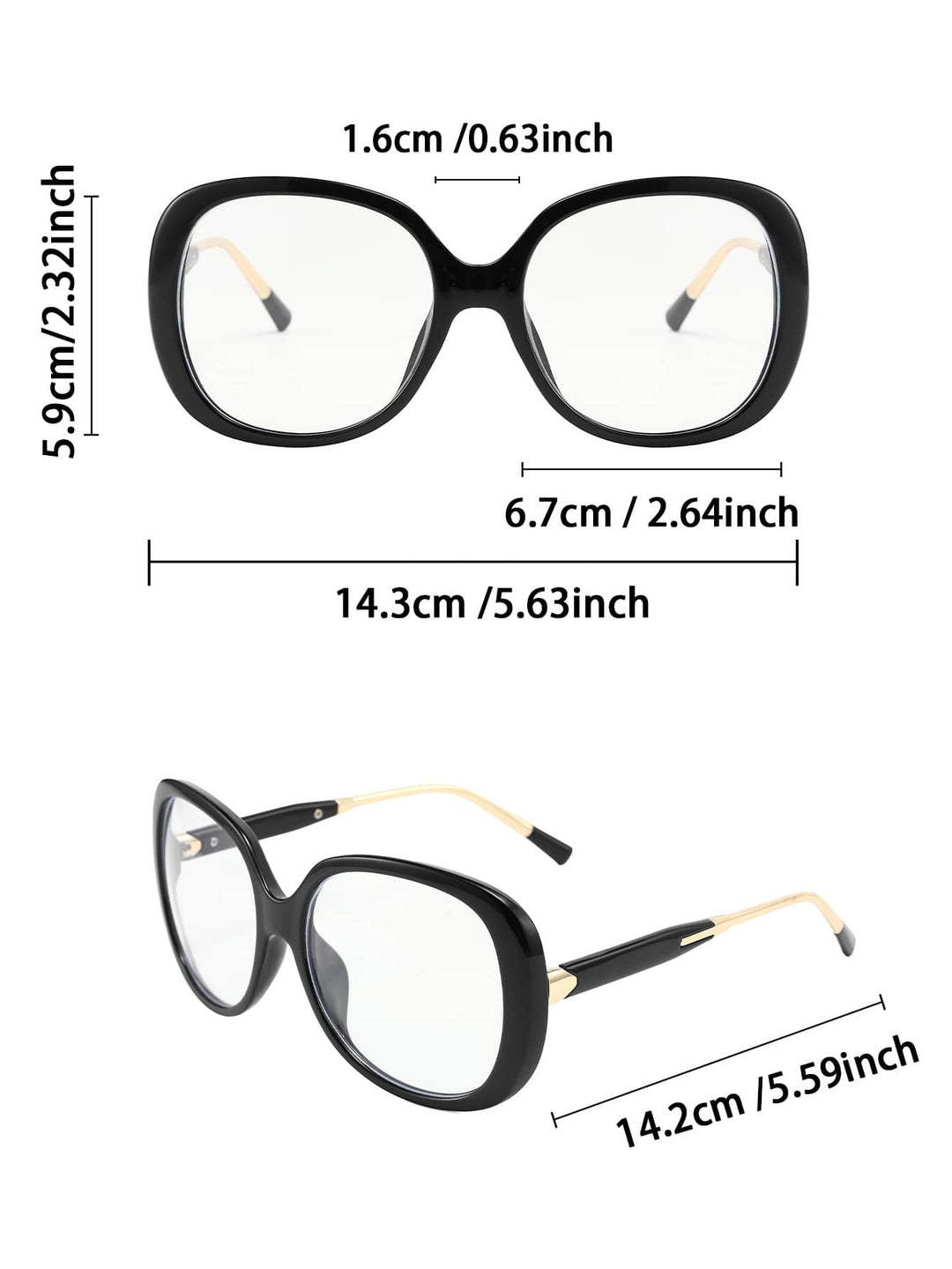 Ochelari SHEIN, transparent