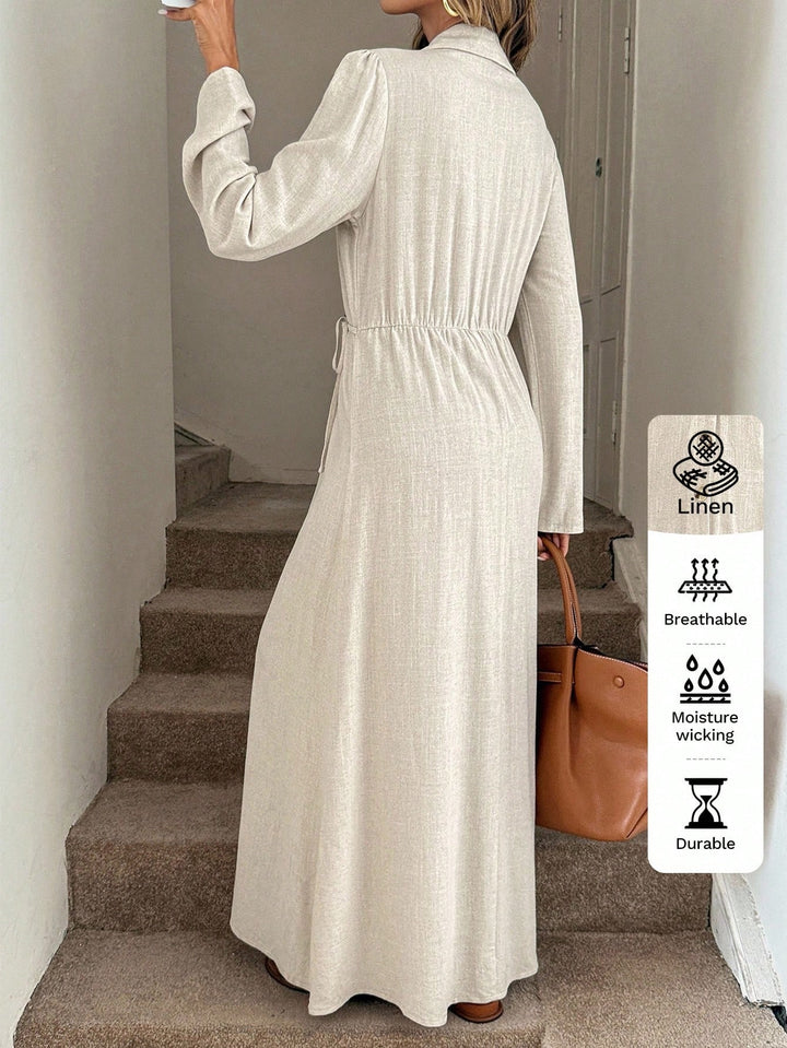 Rochie maxi SHEIN, portocaliu