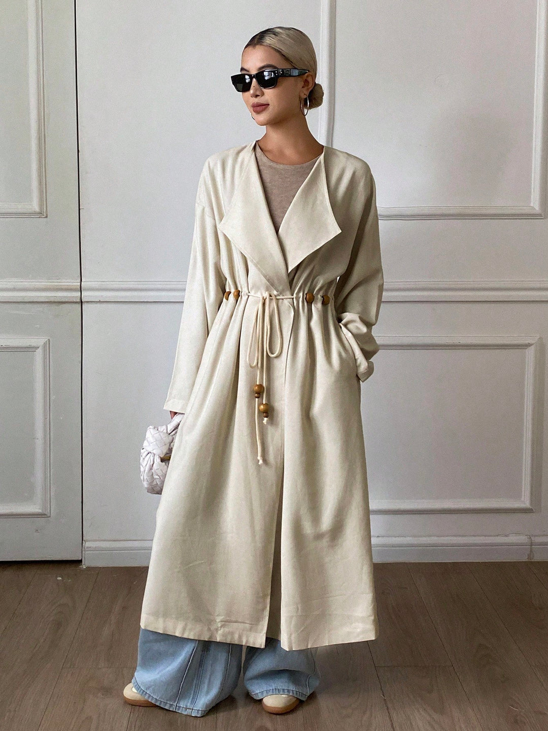 Trench SHEIN, bej