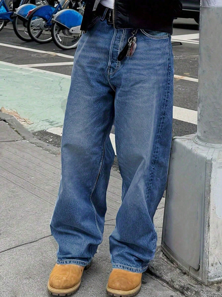 Jeans SHEIN, albastru