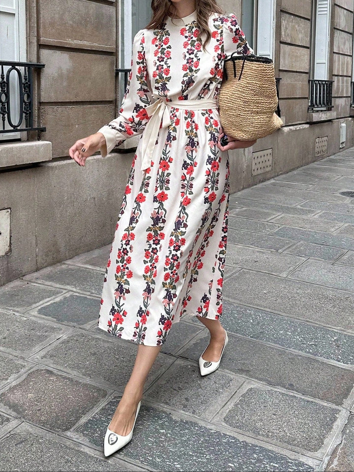 Rochie maxi SHEIN, mix culori