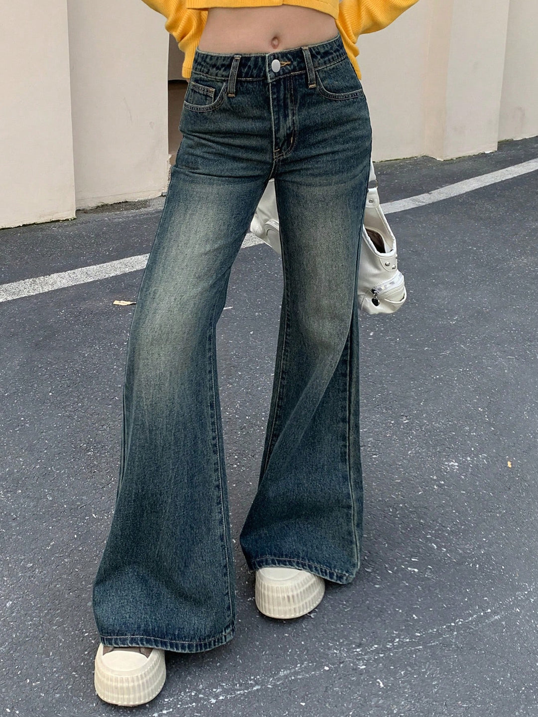 Jeans SHEIN, albastru