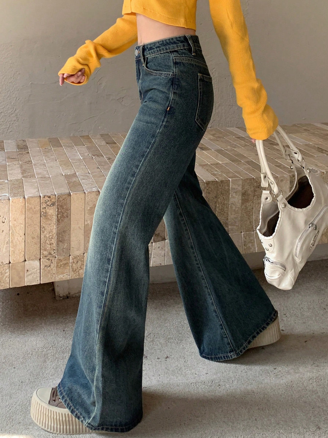 Jeans SHEIN, albastru